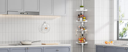 Corner Storage 4-tier Shelf
