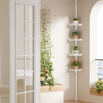 Corner Storage 4-tier Shelf